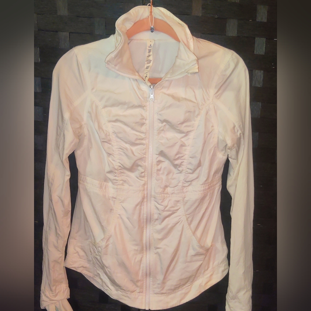 Lululemon Reversible Dance Studio Hooded Jacket Size 4